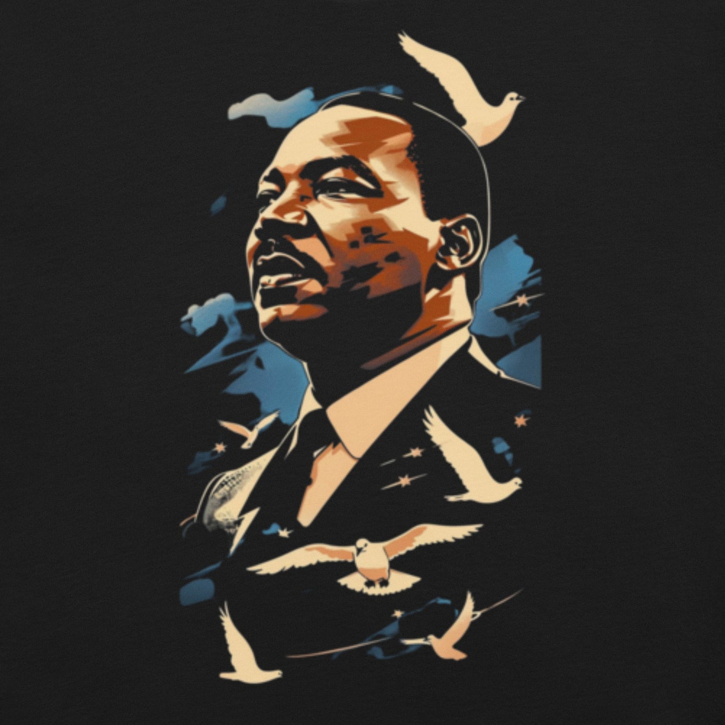 Martin Luther King Jr. T-Shirt - Bold Black Apparel