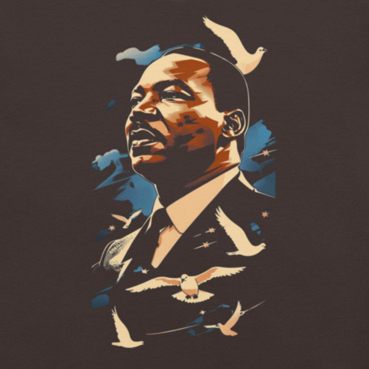 Martin Luther King Jr. T-Shirt - Bold Black Apparel