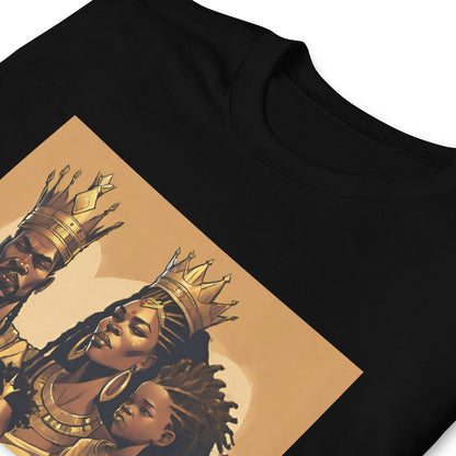 Meaning of Life Black Royal Family T-Shirt - Bold Black Apparel