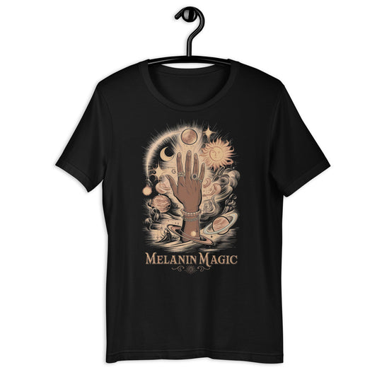 Melanin Magic T-Shirt - Bold Black Apparel