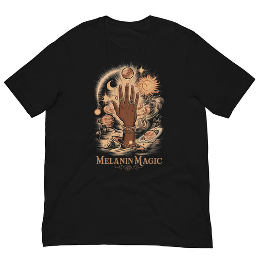 Melanin Magic T-Shirt - Bold Black Apparel