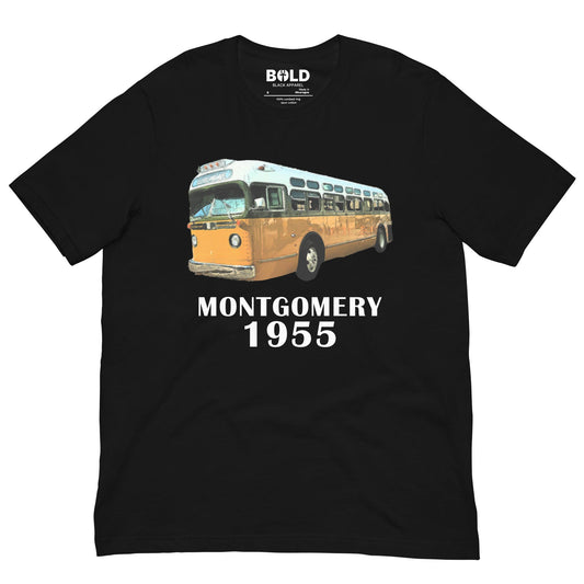 Montgomery 1955 T-Shirt - Bold Black Apparel