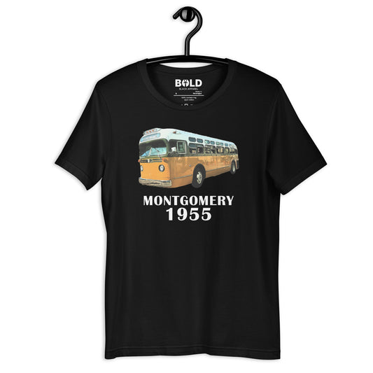 Montgomery 1955 T-Shirt - Bold Black Apparel
