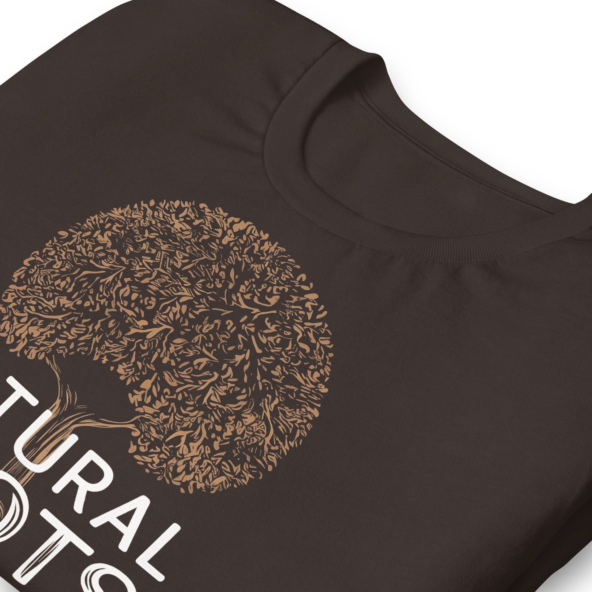 Natural Roots T-Shirt - Bold Black Apparel