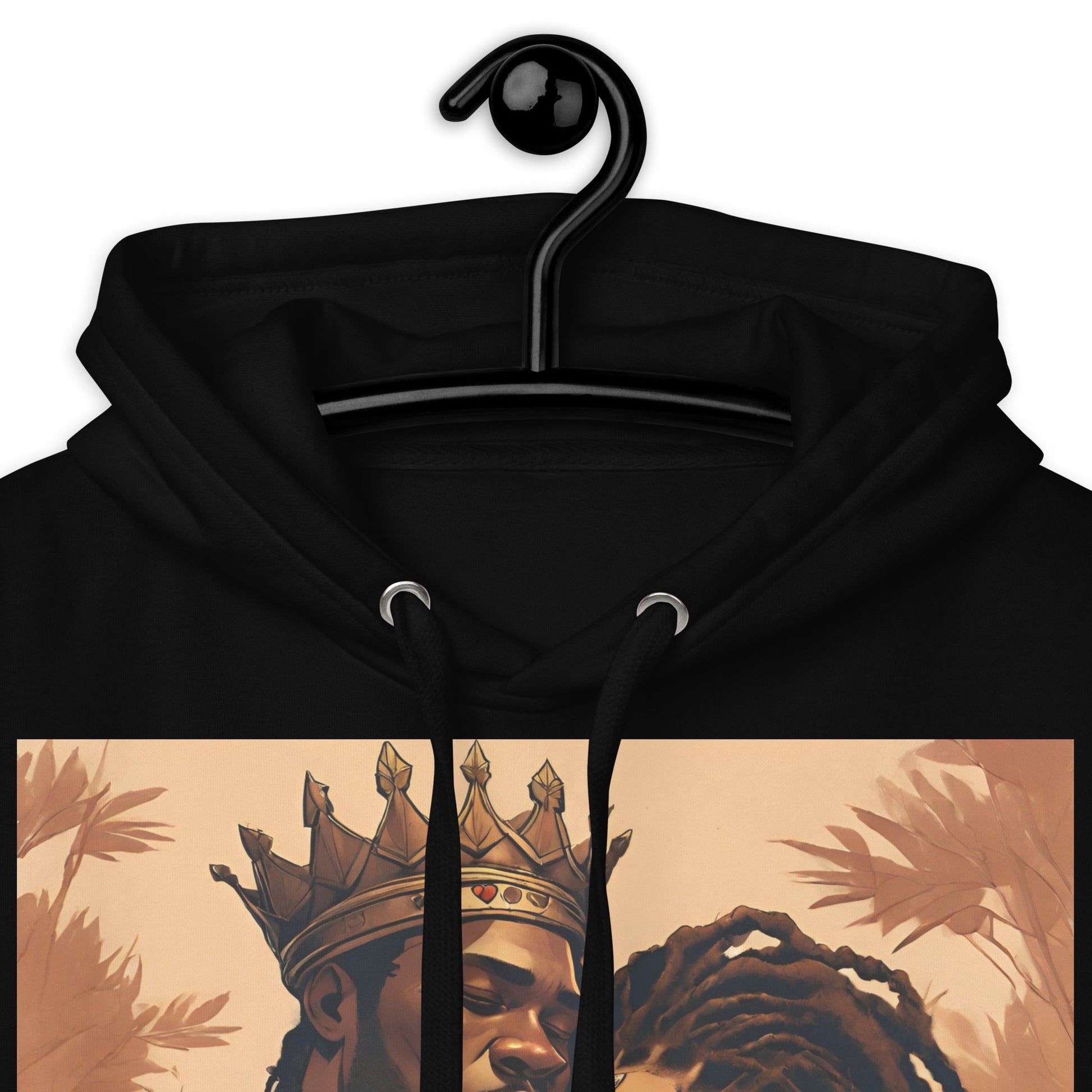 Nature of Love Premium Hoodie - Bold Black Apparel