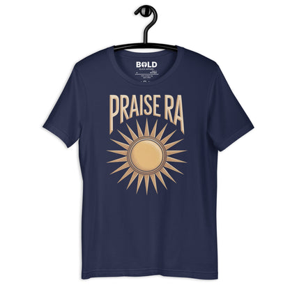 Praise Ra T-Shirt - Bold Black Apparel