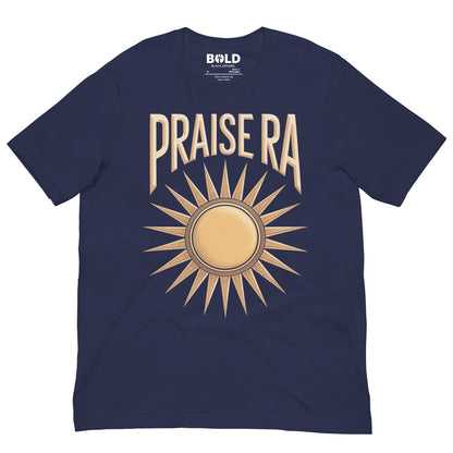 Praise Ra T-Shirt - Bold Black Apparel