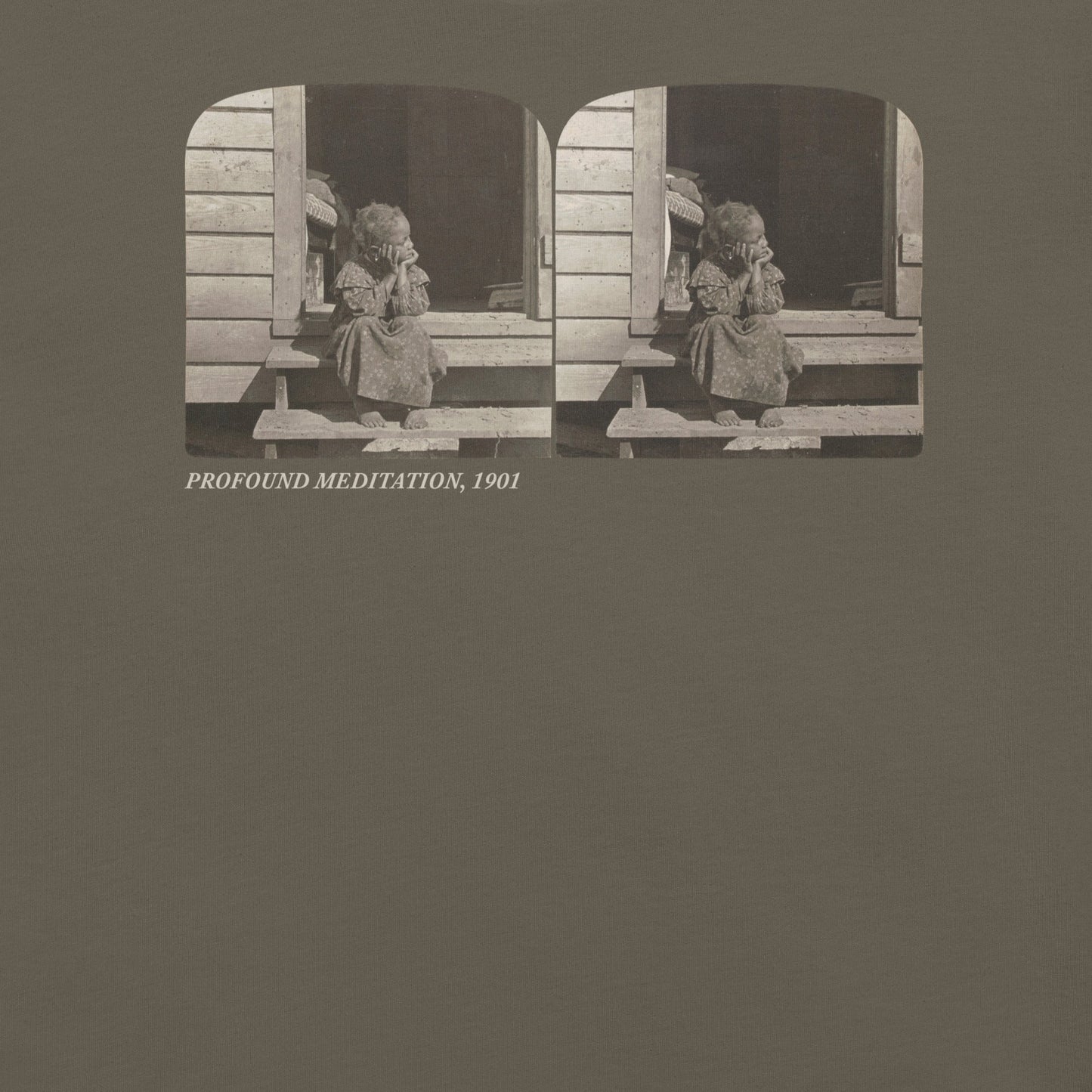 Profound Meditation T-Shirt - Bold Black Apparel