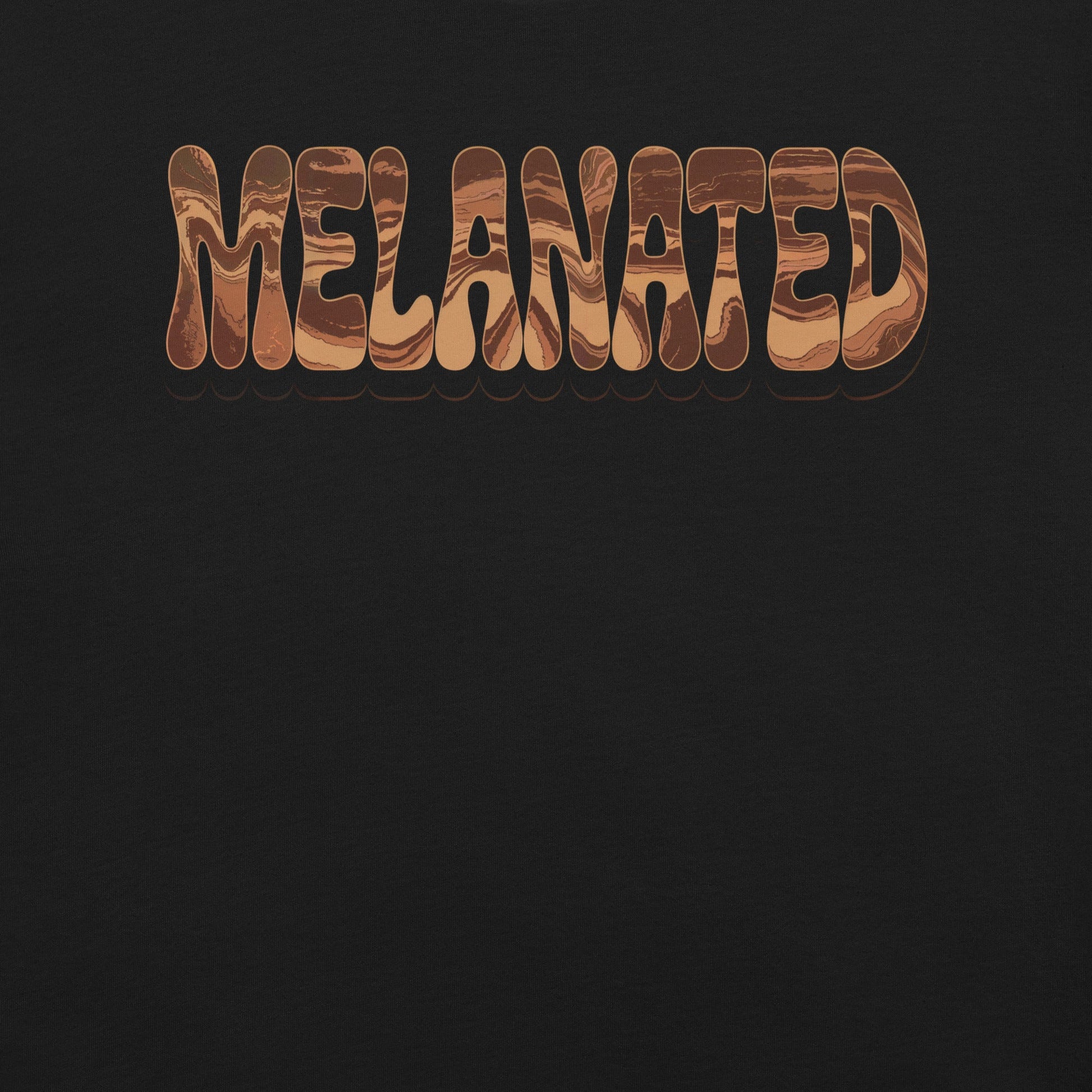 Retro Melanated T-Shirt - Bold Black Apparel