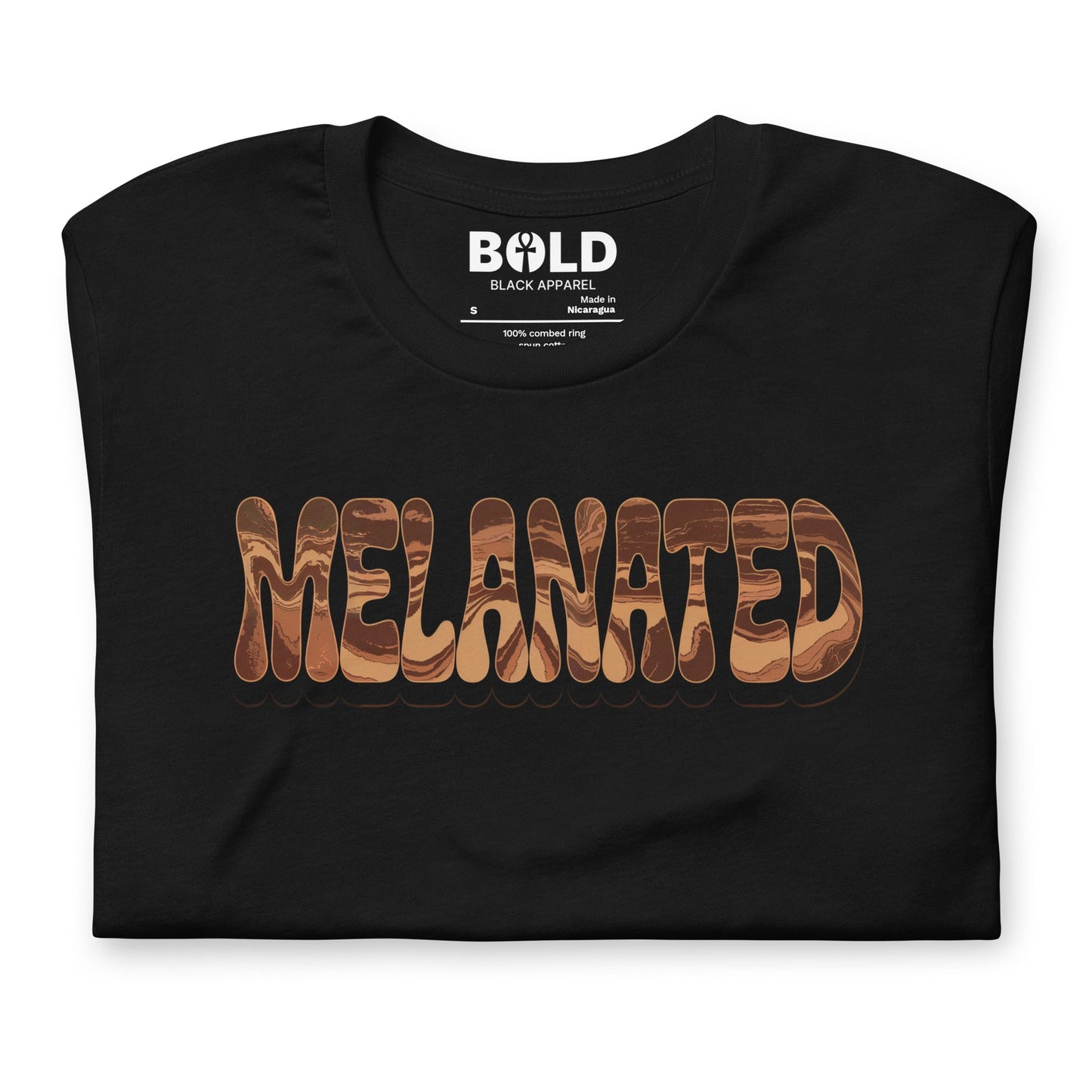 Retro Melanated T-Shirt - Bold Black Apparel