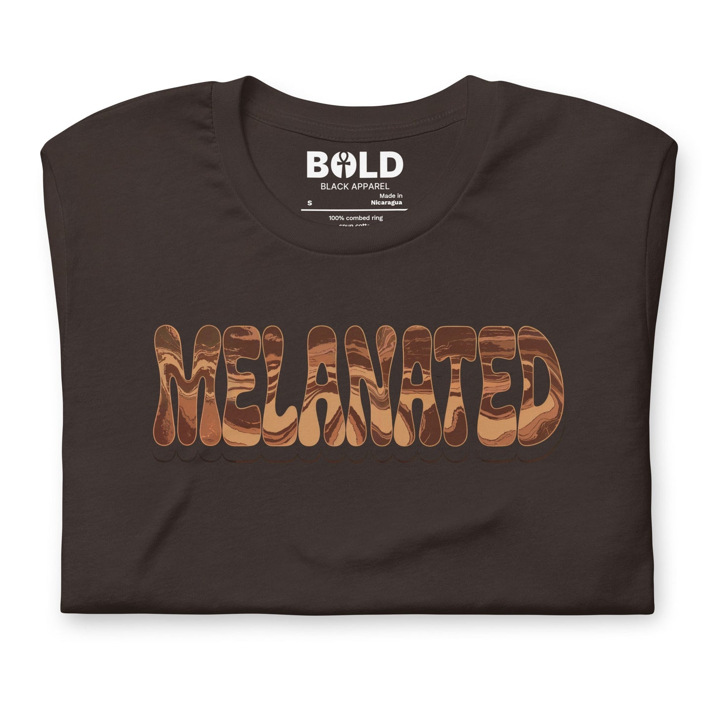 Retro Melanated T-Shirt - Bold Black Apparel