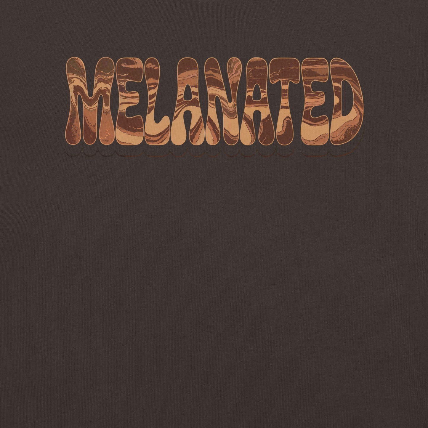 Retro Melanated T-Shirt - Bold Black Apparel