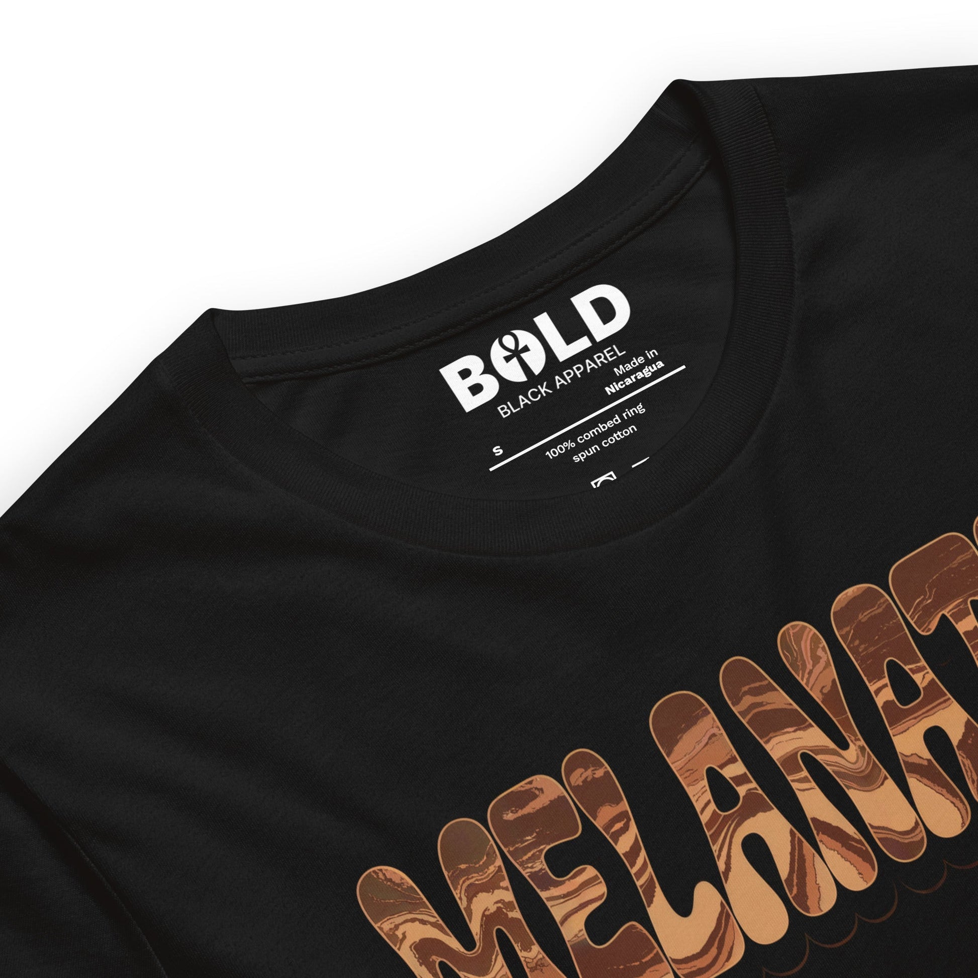 Retro Melanated T-Shirt - Bold Black Apparel