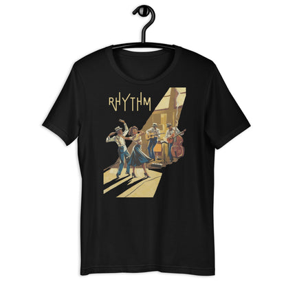 Rhythm Juke Joint T-Shirt - Bold Black Apparel