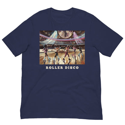Roller Disco T-Shirt - Bold Black Apparel