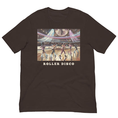 Roller Disco T-Shirt - Bold Black Apparel