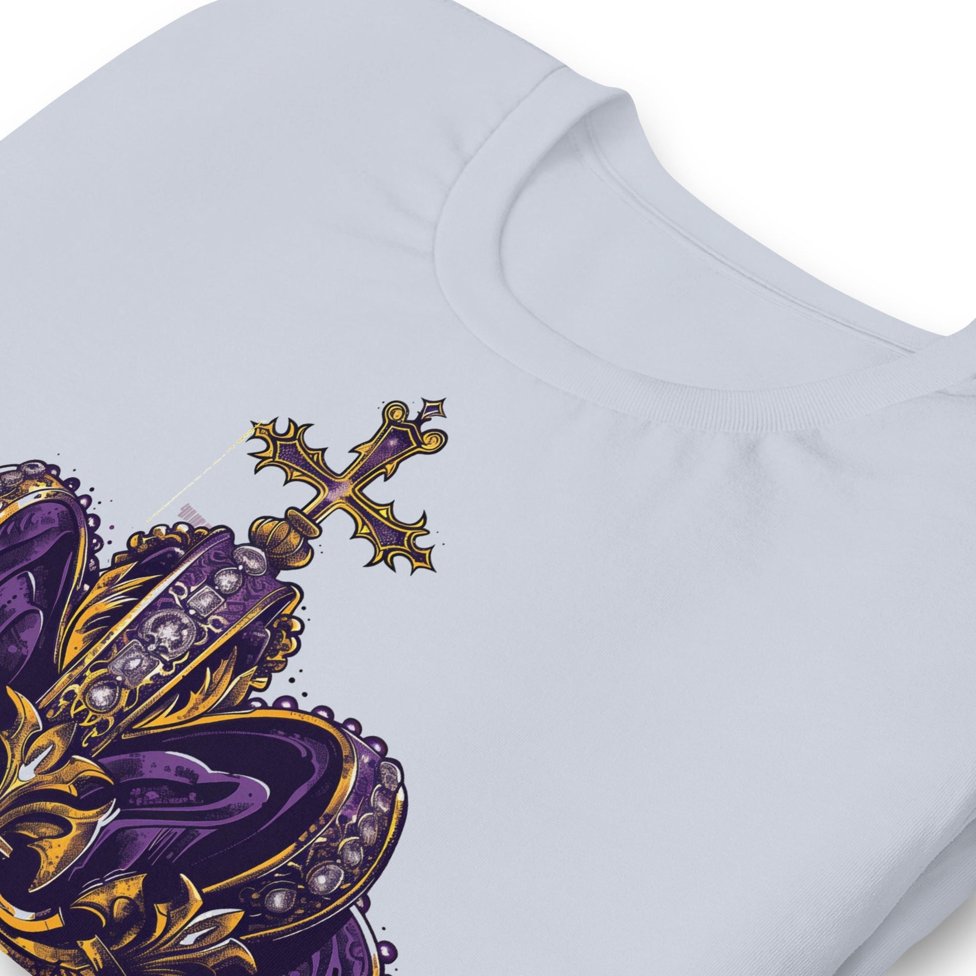 Royalty Reigns Crown T-Shirt - Bold Black Apparel