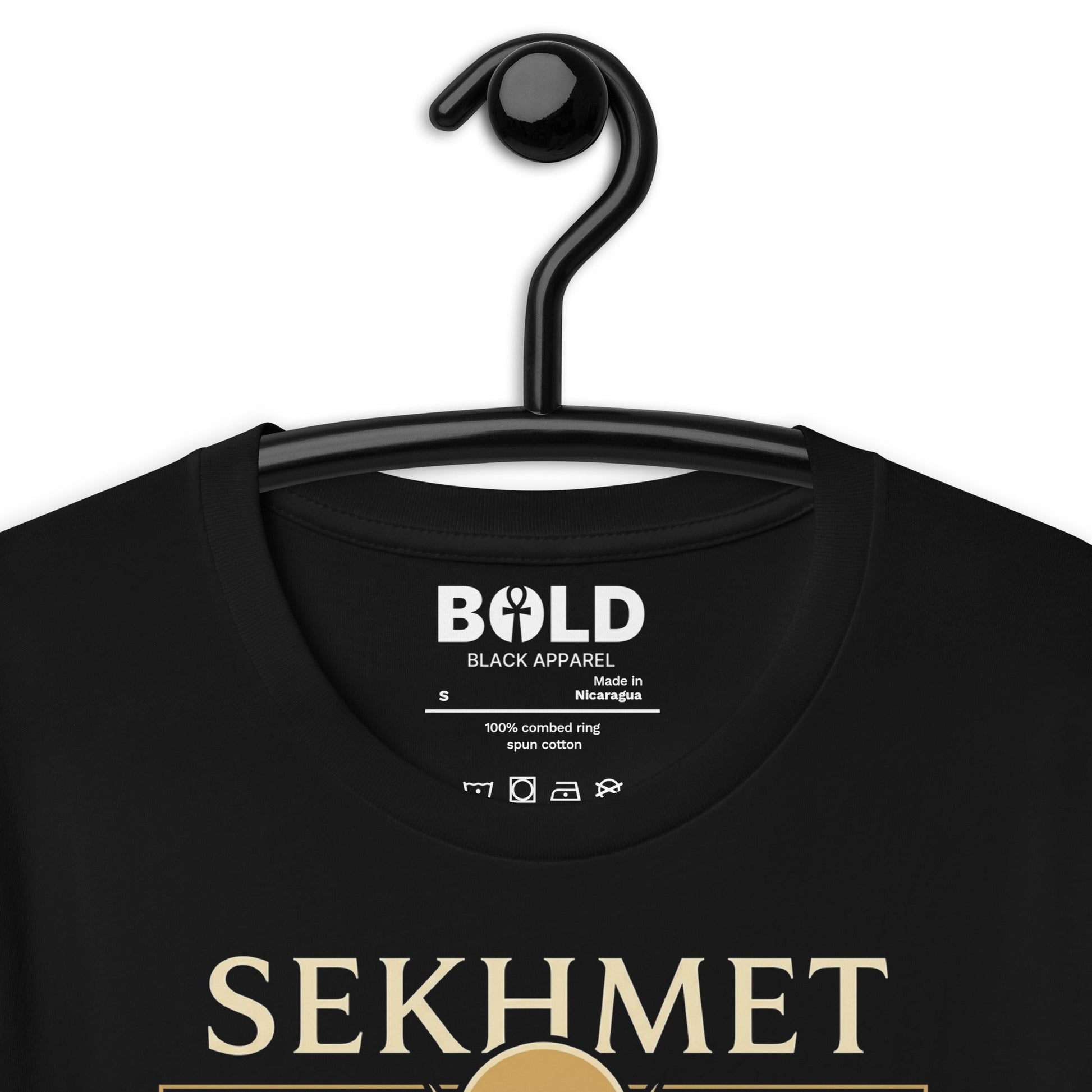 Sekhmet T-Shirt - Bold Black Apparel