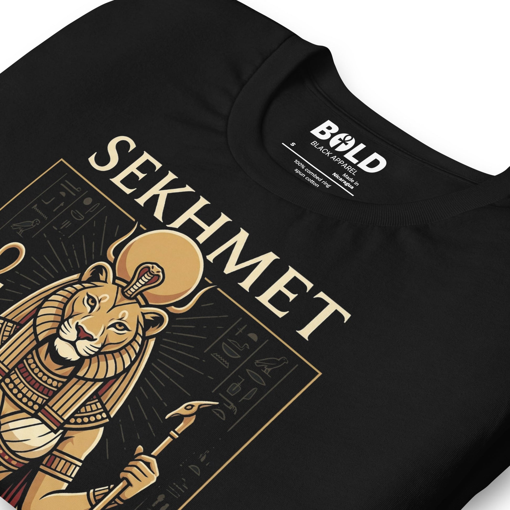 Sekhmet T-Shirt - Bold Black Apparel