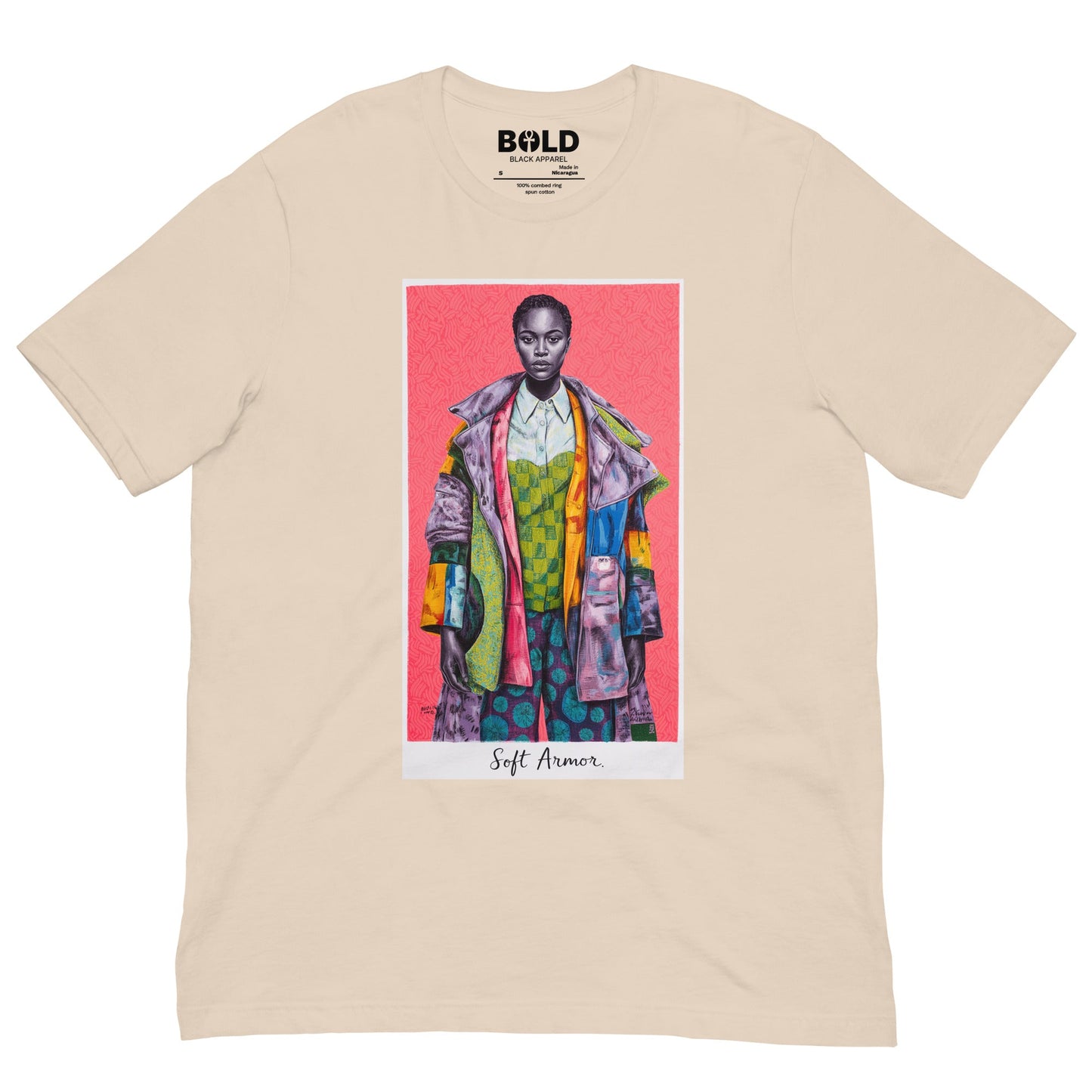 Soft Armor T-Shirt - Bold Black Apparel