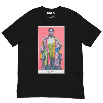 Soft Armor T-Shirt - Bold Black Apparel