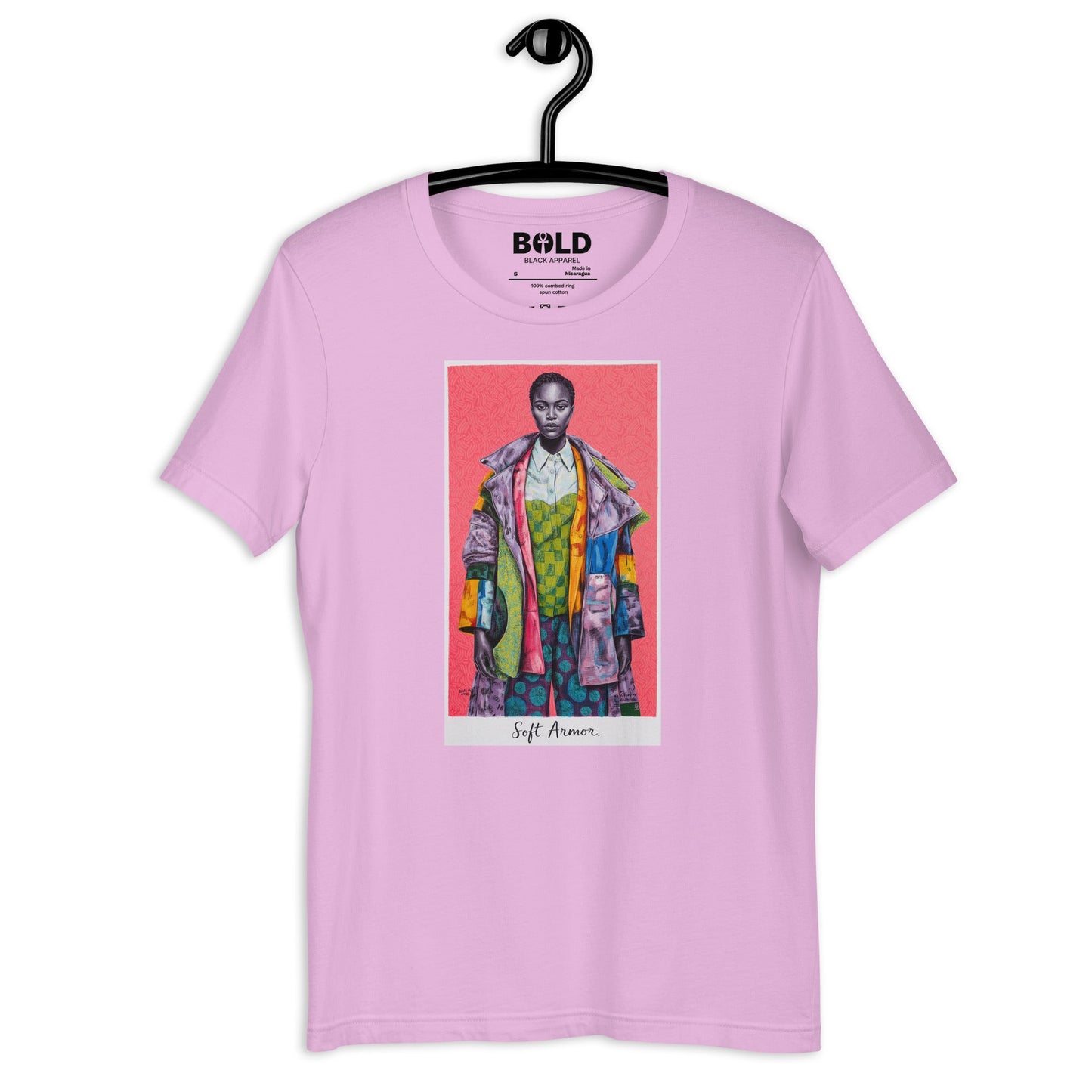 Soft Armor T-Shirt - Bold Black Apparel