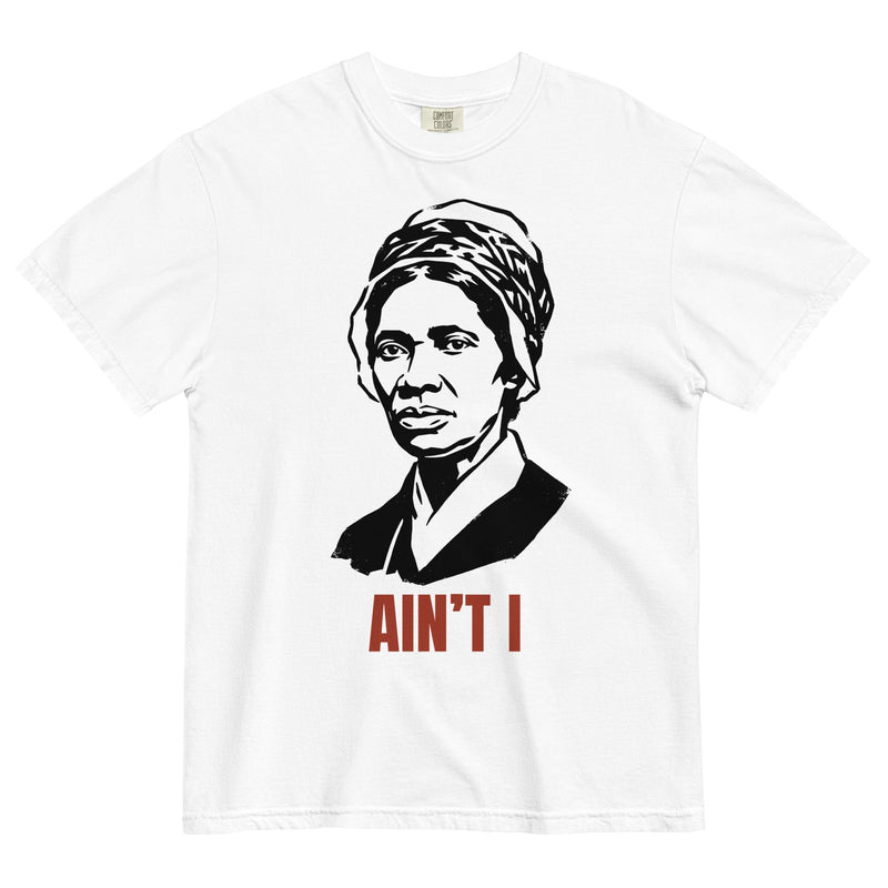 Sojourner Truth Ain't I Black history portrait T-shirt