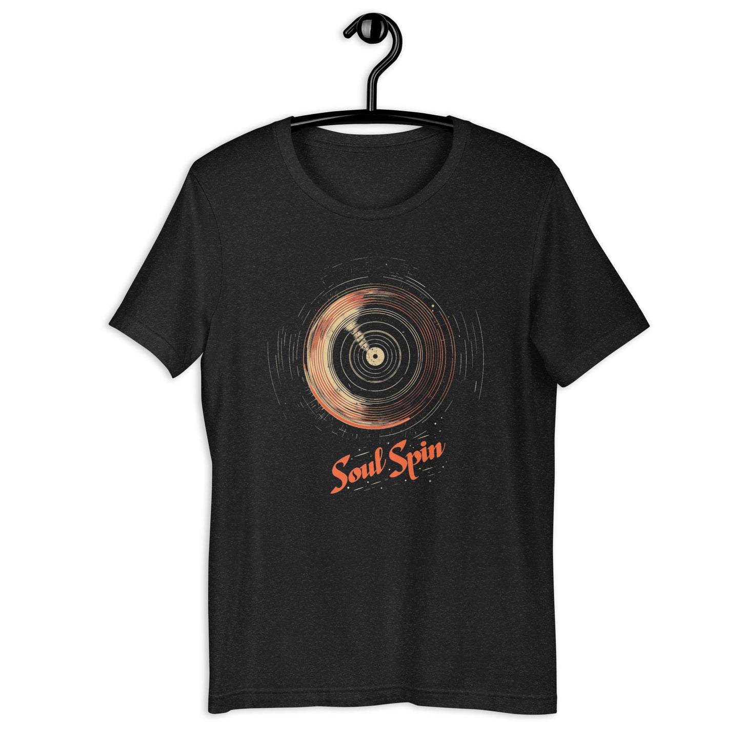 Soul Spin T-Shirt - Bold Black Apparel