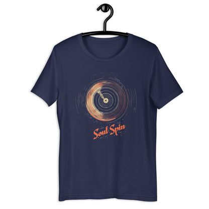 Soul Spin T-Shirt - Bold Black Apparel