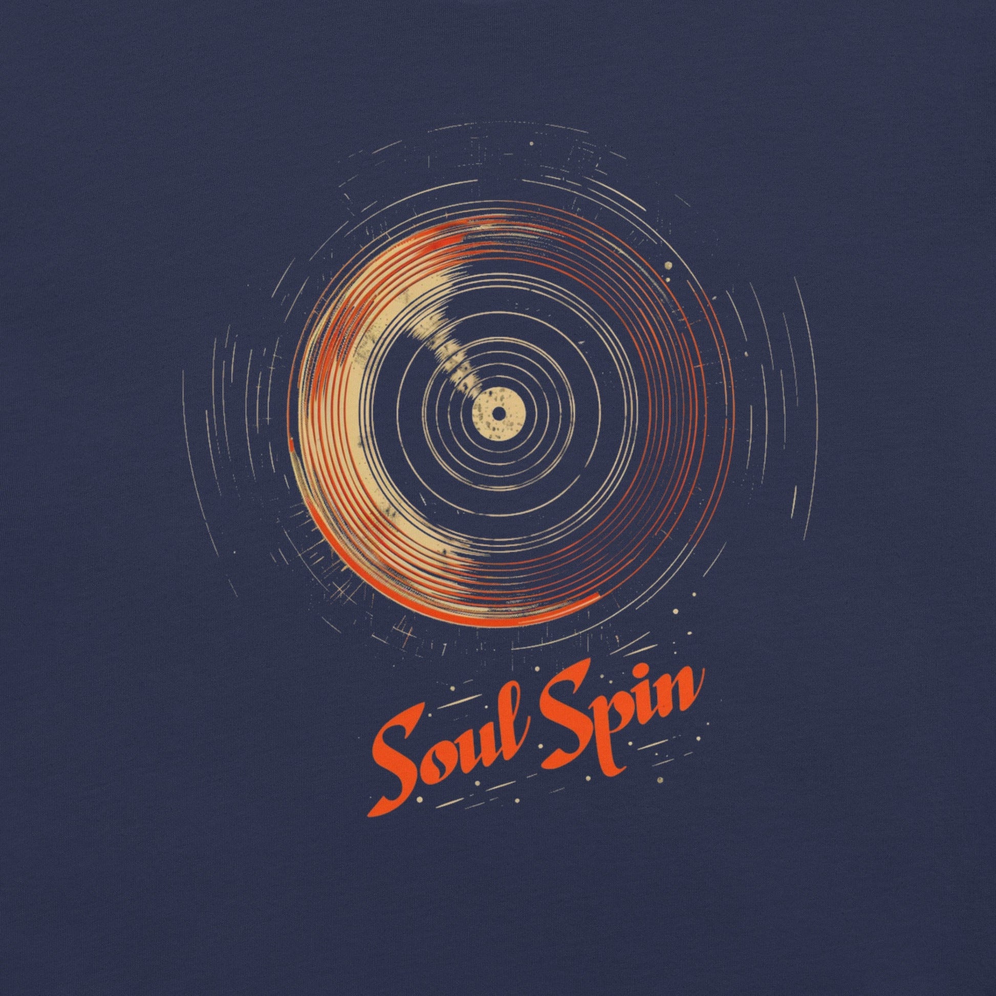 Soul Spin T-Shirt - Bold Black Apparel