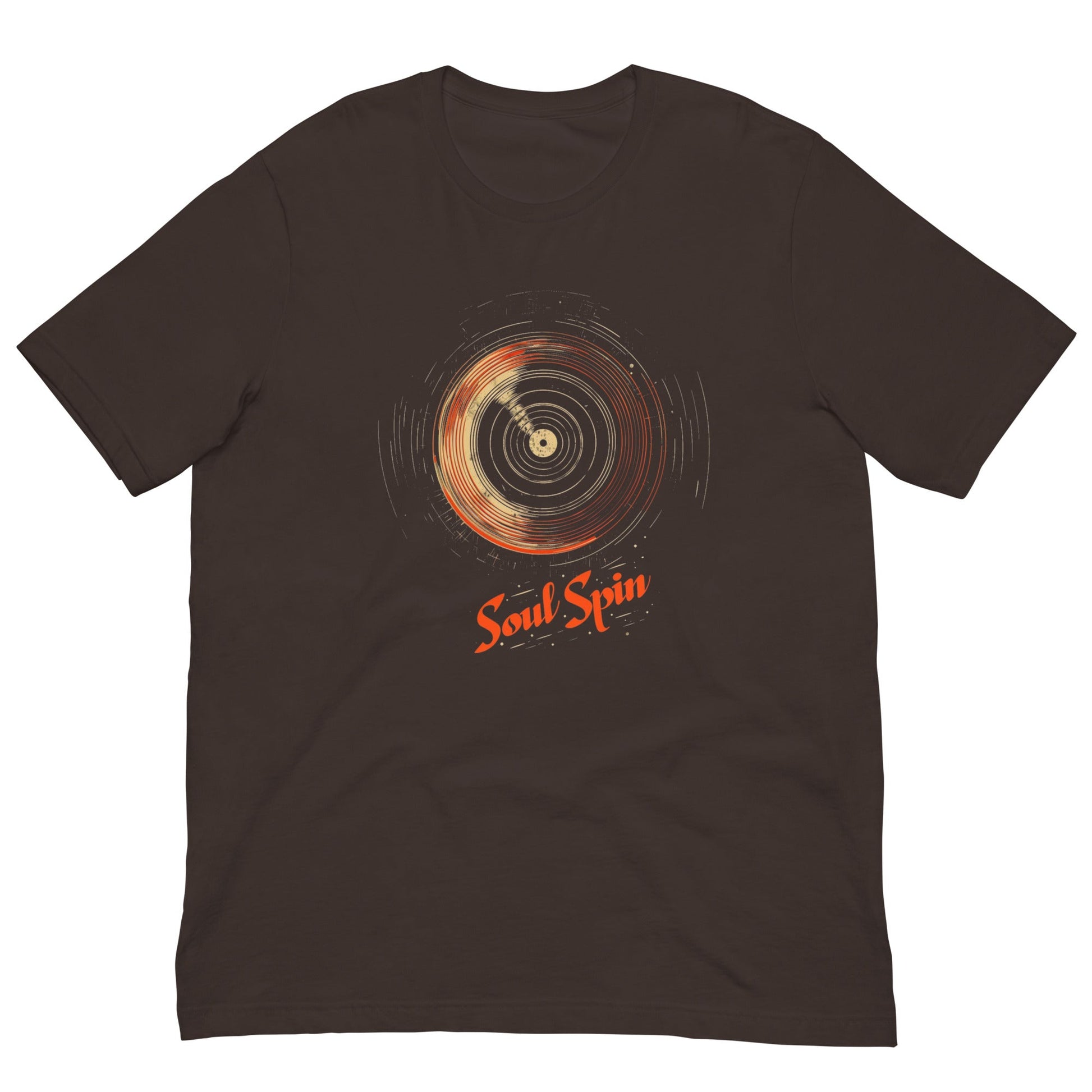 Soul Spin T-Shirt - Bold Black Apparel