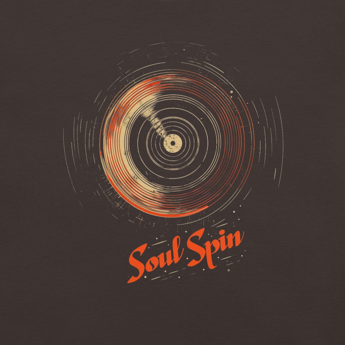Soul Spin T-Shirt - Bold Black Apparel