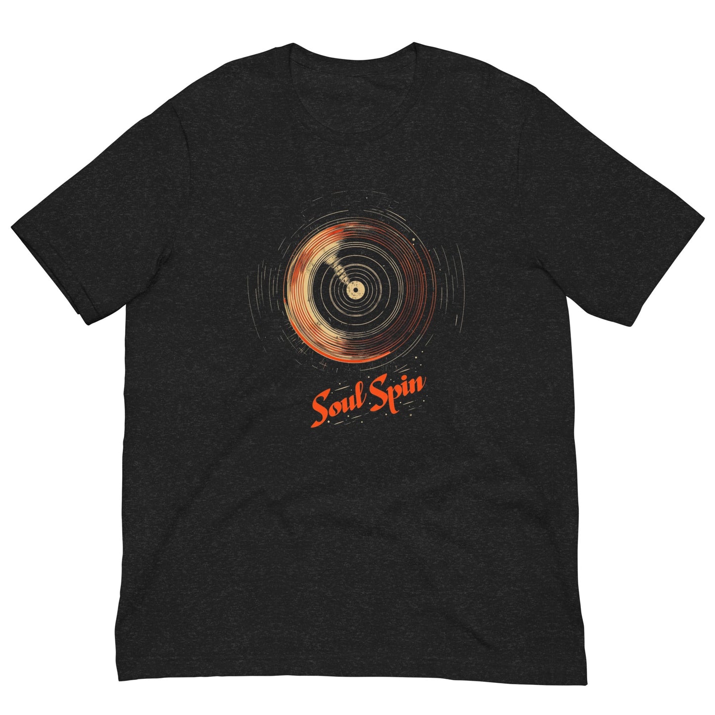 Soul Spin T-Shirt - Bold Black Apparel