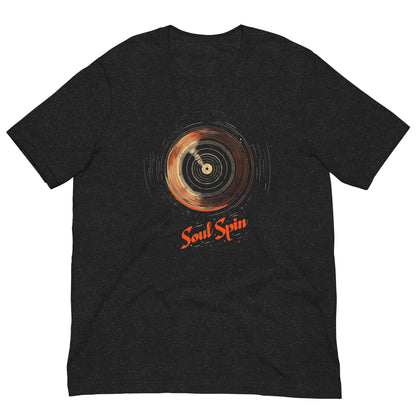 Soul Spin T-Shirt - Bold Black Apparel