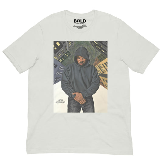 Still Standing T-Shirt - Bold Black Apparel