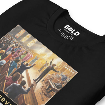 Sunday Service T-Shirt - Bold Black Apparel