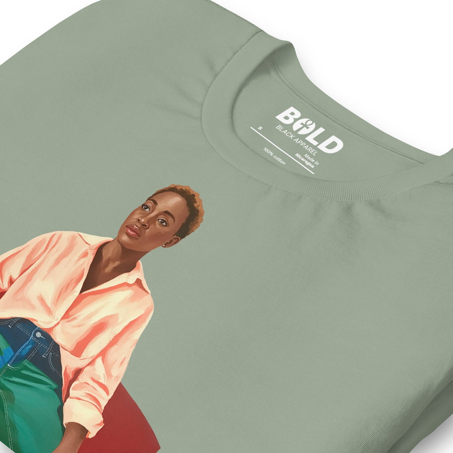 Taking Up Space T-Shirt - Bold Black Apparel