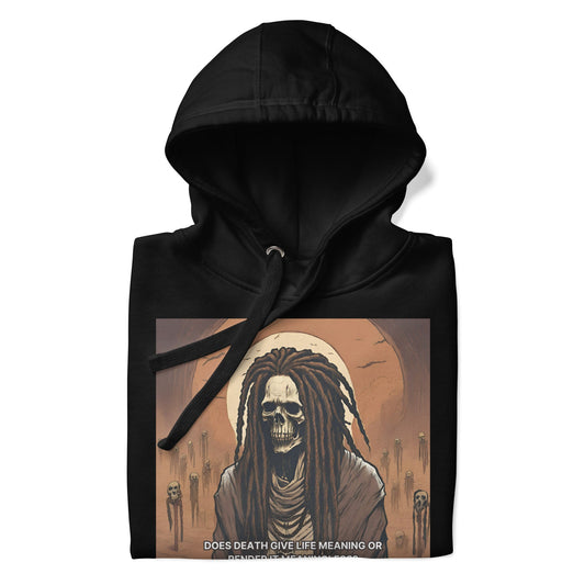 The Philosophy of Death & Mortality Premium Hoodie - Bold Black Apparel