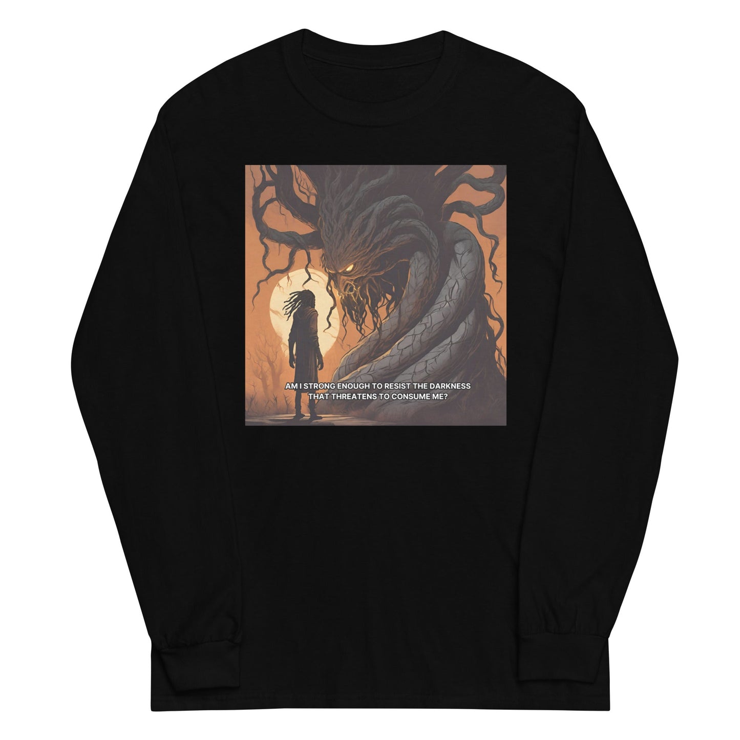 The Problem of Evil Long Sleeve - Bold Black Apparel