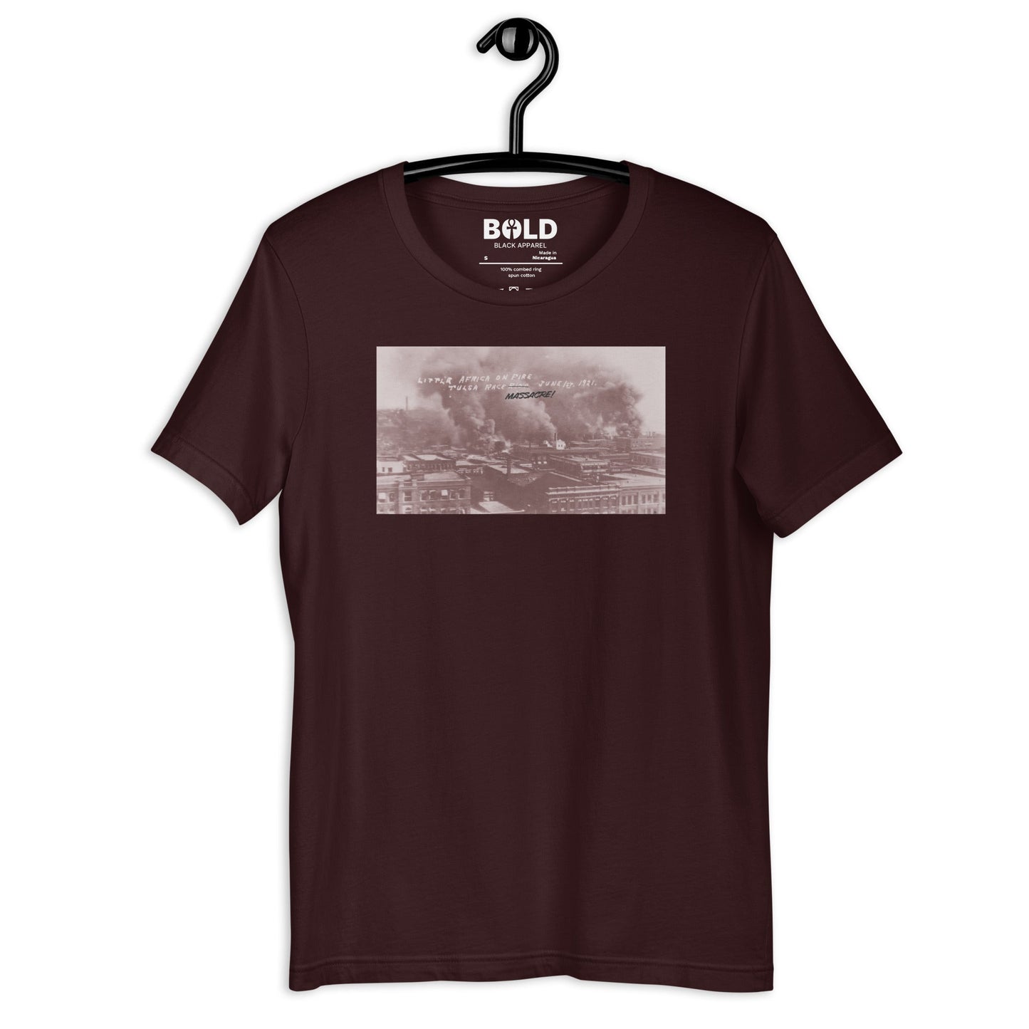 Tulsa Race Massacre T-Shirt - Bold Black Apparel