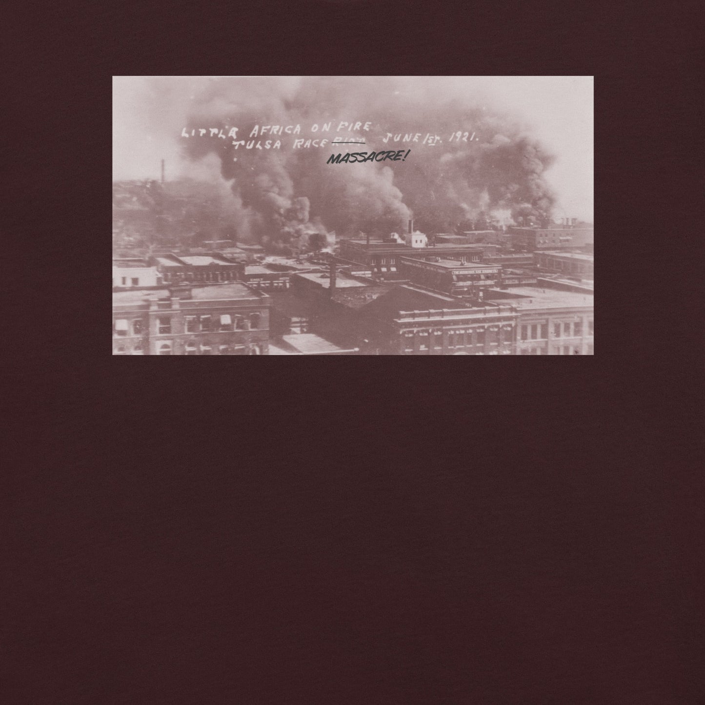 Tulsa Race Massacre T-Shirt - Bold Black Apparel