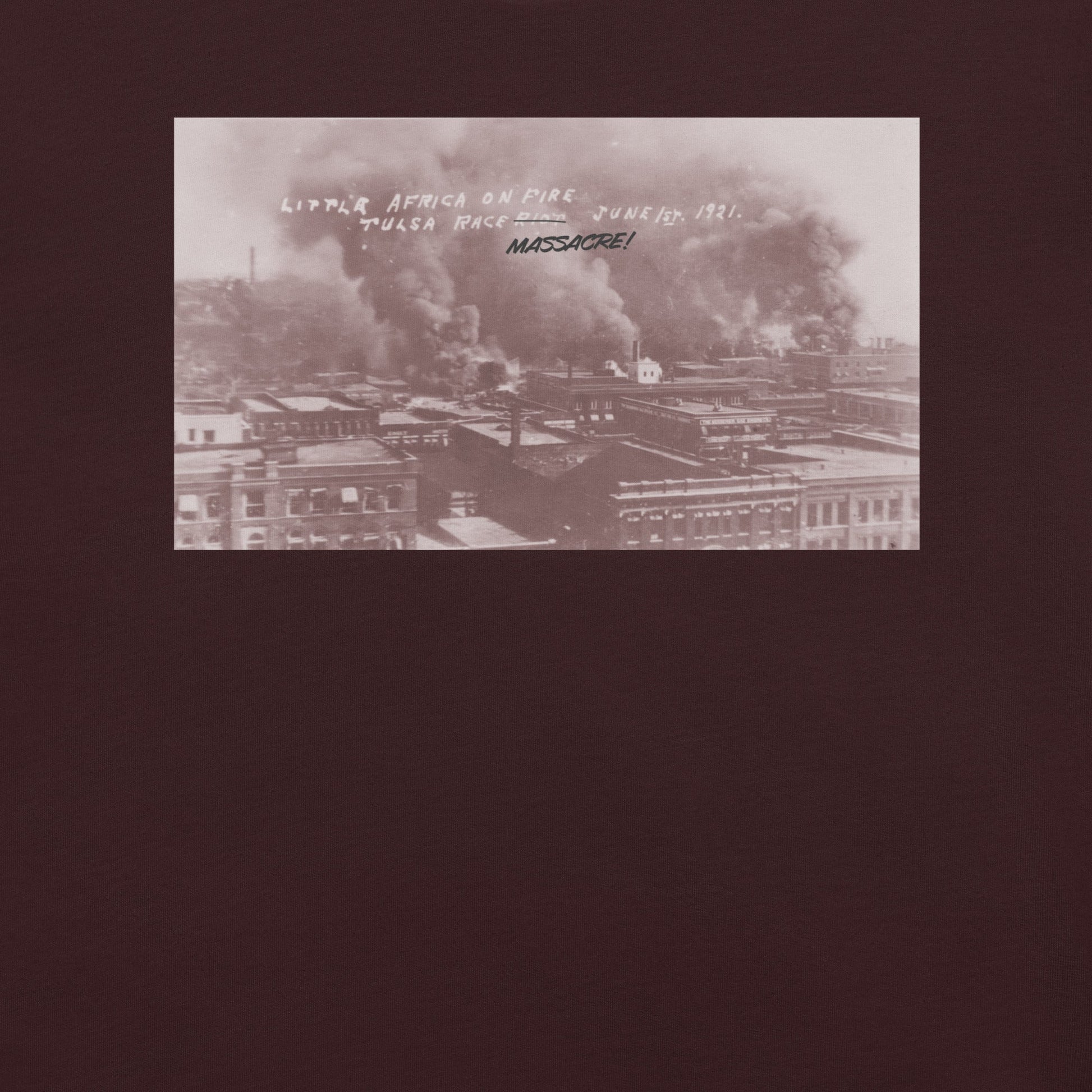 Tulsa Race Massacre T-Shirt - Bold Black Apparel
