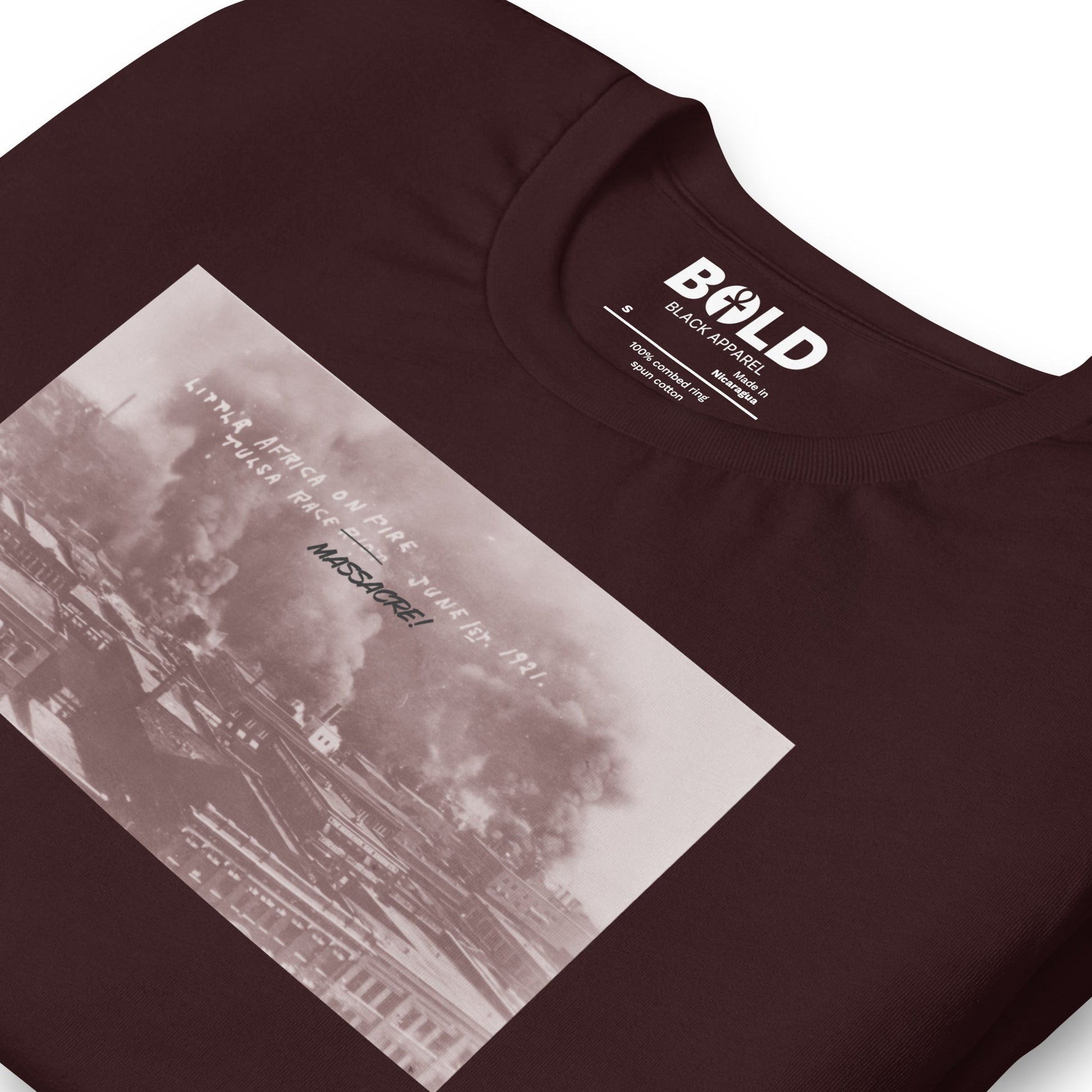 Tulsa Race Massacre T-Shirt - Bold Black Apparel