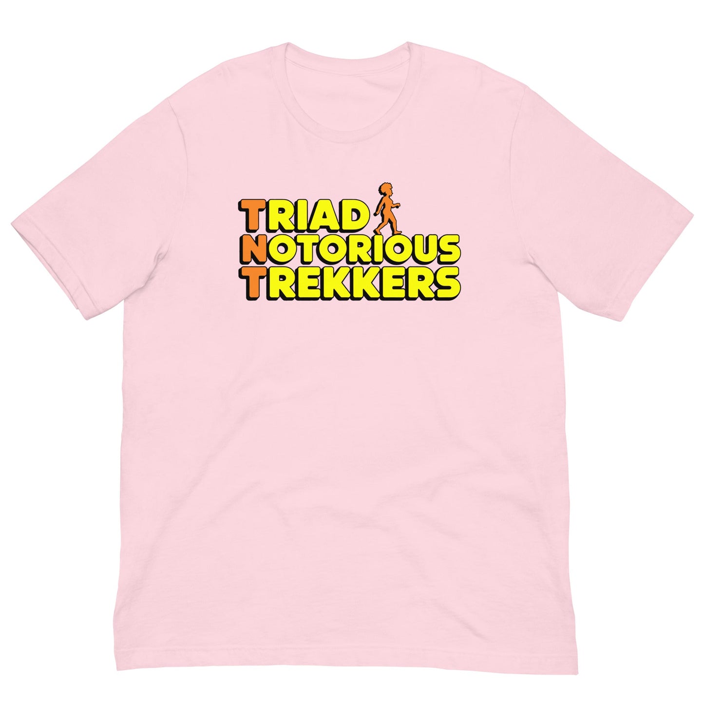 Unisex Triad Notorious Trekkers T-Shirt - Bold Black Apparel