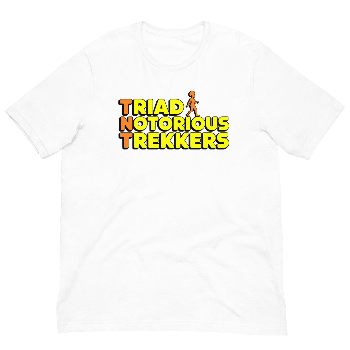 Unisex Triad Notorious Trekkers T-Shirt - Bold Black Apparel