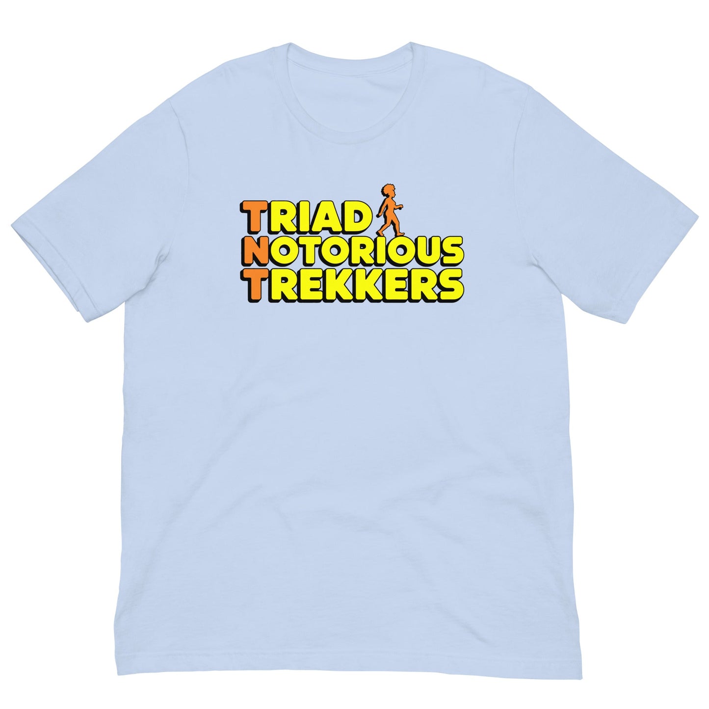 Unisex Triad Notorious Trekkers T-Shirt - Bold Black Apparel