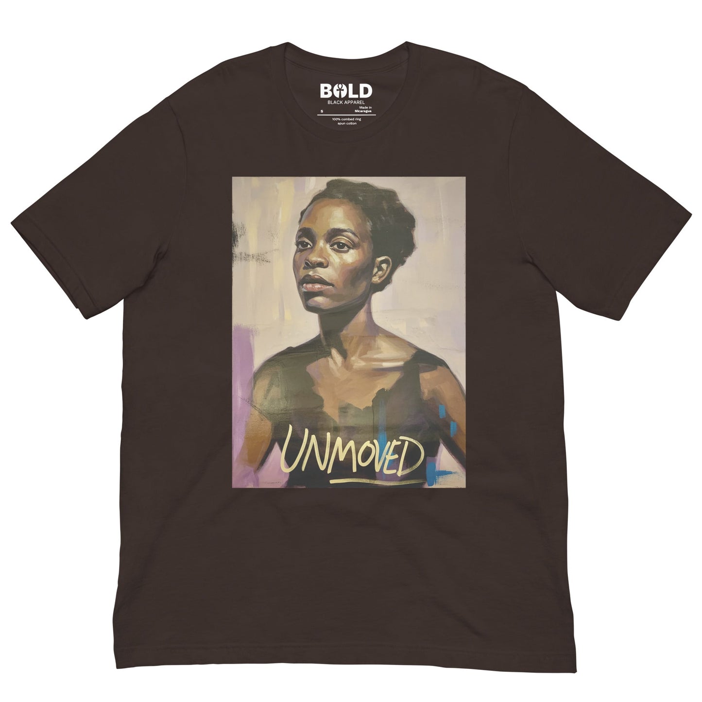 Unmoved T-Shirt - Bold Black Apparel