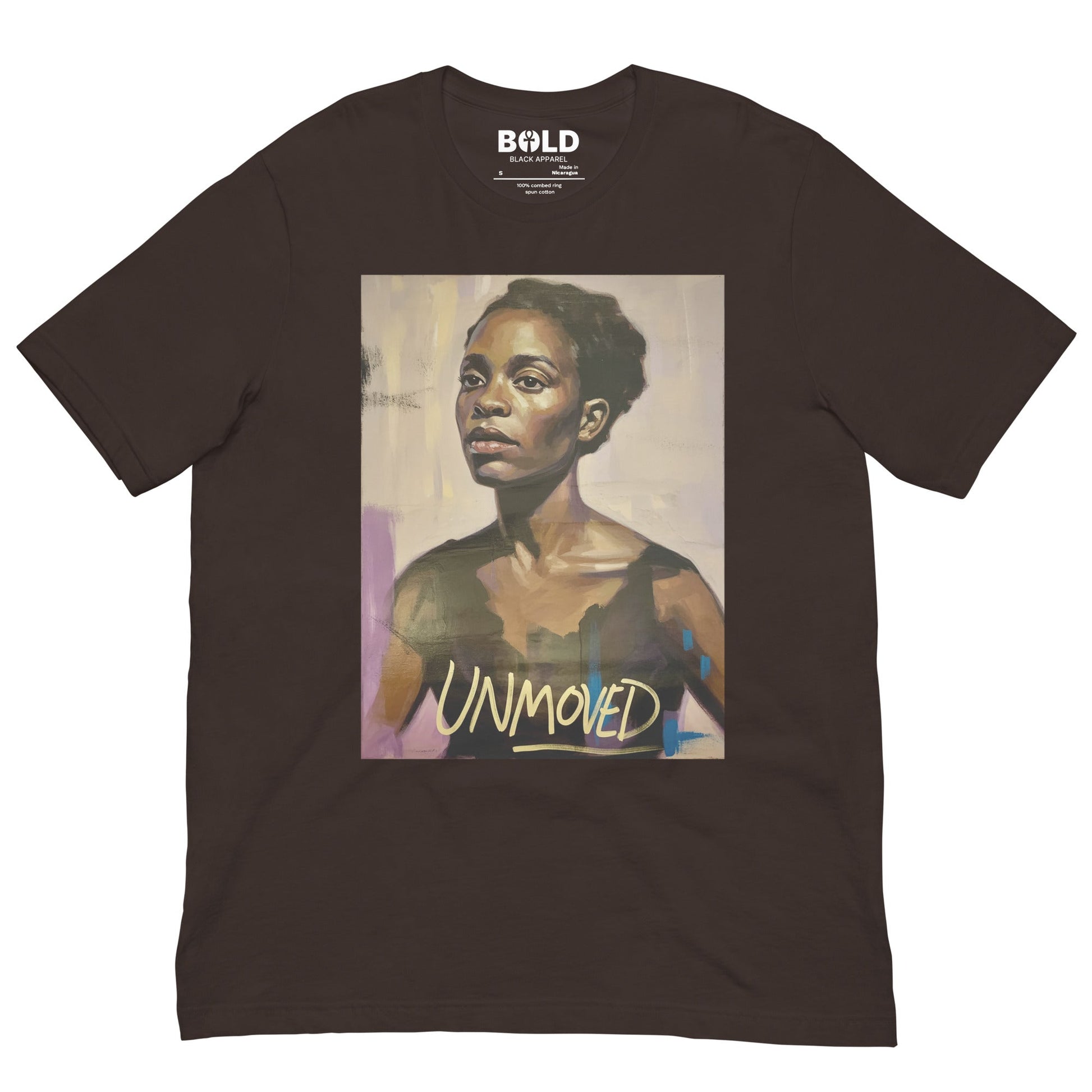 Unmoved T-Shirt - Bold Black Apparel