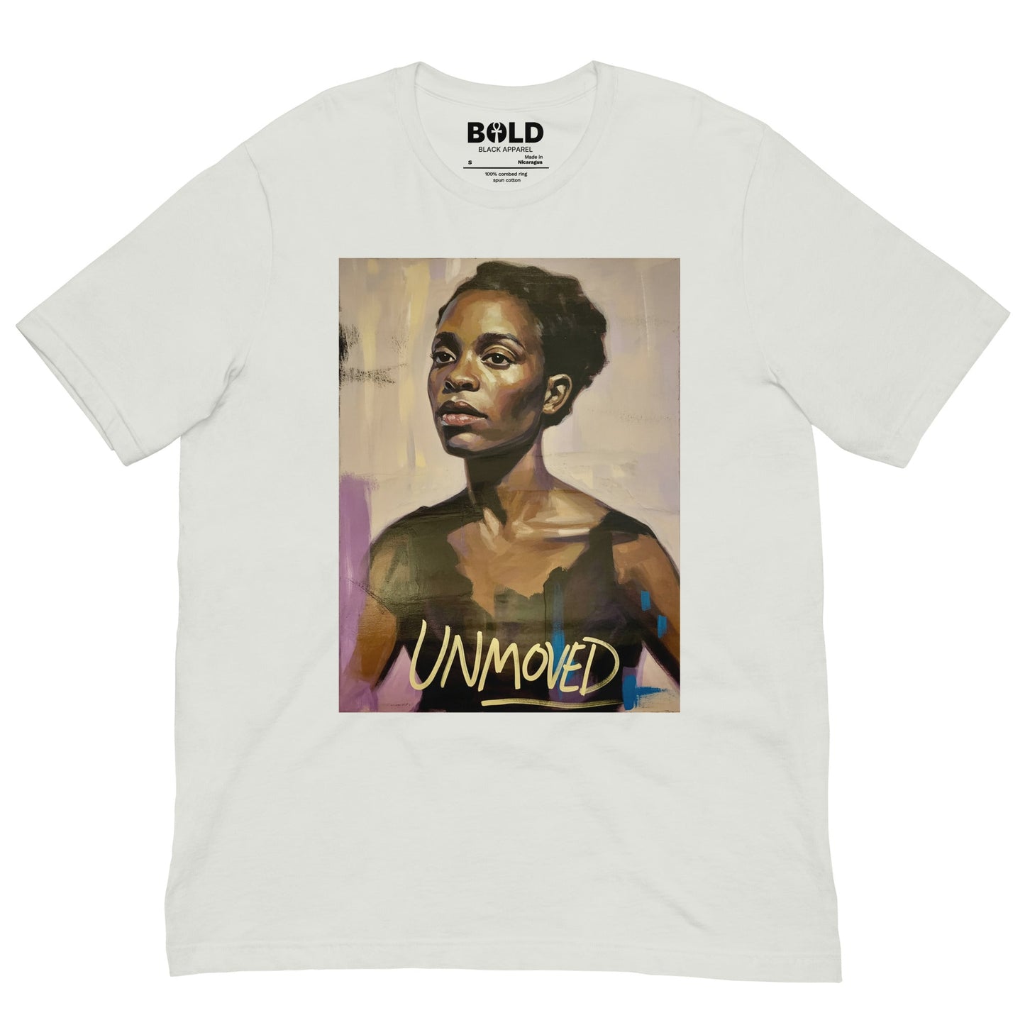 Unmoved T-Shirt - Bold Black Apparel