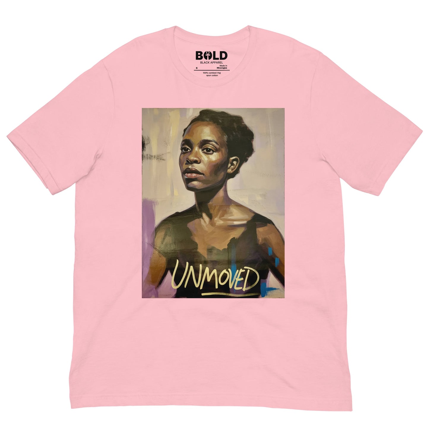 Unmoved T-Shirt - Bold Black Apparel